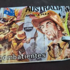 Figuras de Goma y PVC: MONTAPLEX JUGUETES FIGURAS MINIATURA AUSTRALIA COMBATIENTES N 143. Lote 362914760