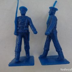 Figuras de Goma y PVC: LOTE DE 2 FIGURAS DE PLASTICO DE MARINEROS CON LEPANTO Y FUSIL DESFILANDO. Lote 363210045