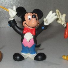 Figuras de Goma y PVC: LOTE 3 FIGURAS PVC MICKEY MOUSE, WALT DISNEY, COMICS SPAIN 1982. Lote 363568390