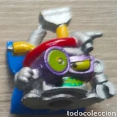 Figuras de Goma y PVC: SUPERZINGS SERIE PLATA RARO