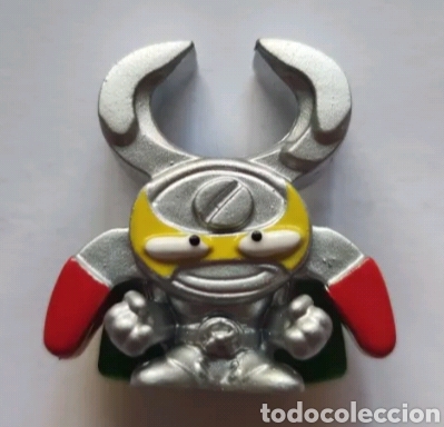 Figuras de Goma y PVC: SUPERZINGS SERIE PLATA RARO