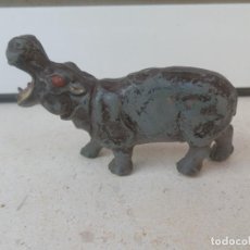 Figuras de Goma y PVC: HIPOPÓTAMO EN GOMA DEL GRAN CIRCO DE JECSAN, AÑOS 50.. Lote 363780220