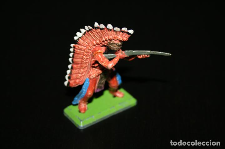 Figuras de goma y PVC: britains deetail 175 oeste indio 1 figura a pie