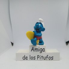 Figuras de Goma y PVC: PITUFO - SURFERO - SCHLEICH. Lote 366141756