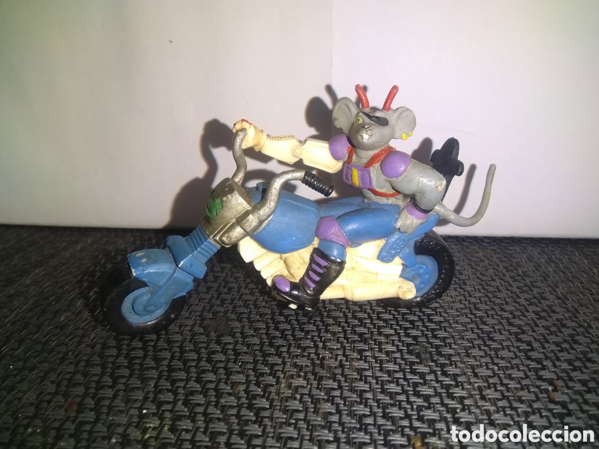 figura pvc yolanda motoraton ratón gris motocic - Acheter Autres Figurines  en Caoutchouc et Pvc sur todocoleccion
