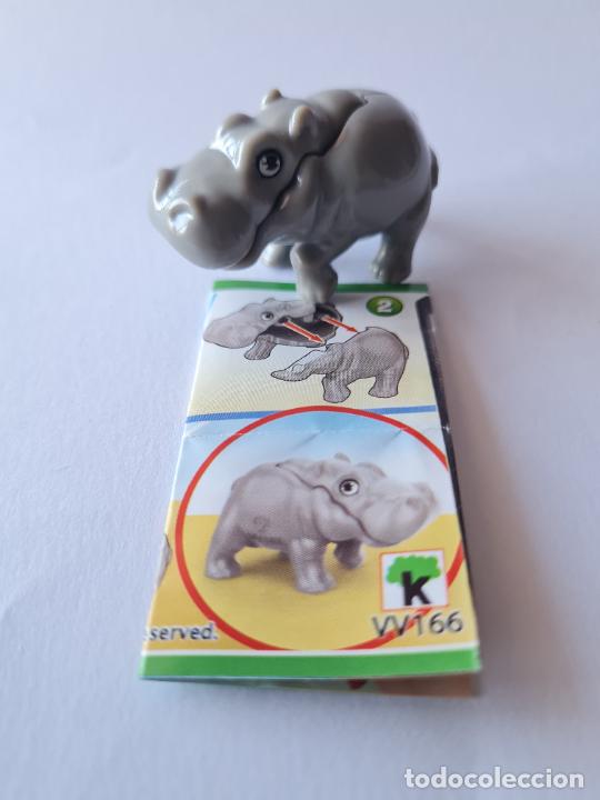 Figure di Gomma e PVC: HIPOPOTAMO - VV166 - FIGURA KINDER CON BPZ - 2020