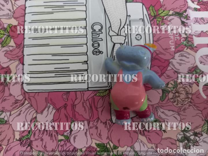 Figuras de Borracha e PVC: figurita huevos kinder happy hipo hippo gimnasia gym deportes