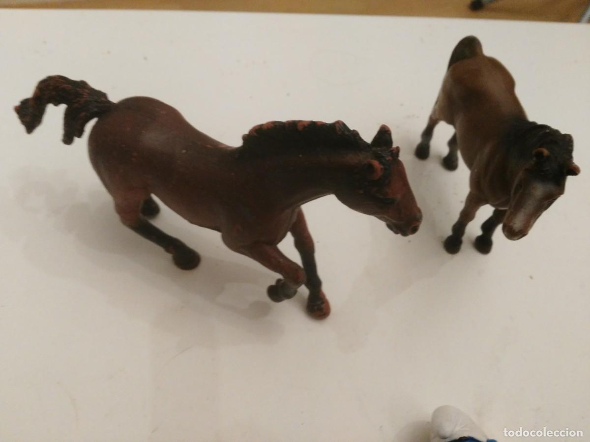 Figuras de goma y PVC: caballos - caballo - scheleich y bullyland - Foto 1