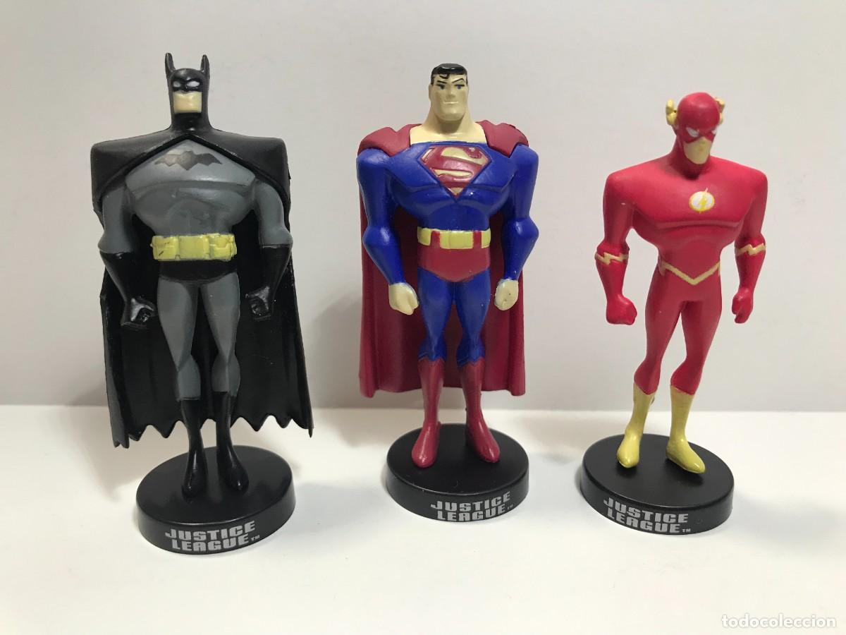 Figuras de Goma y PVC: LIGA DE LA JUSTICIA, PHOSKITOS 6 CMS, LOTEX3