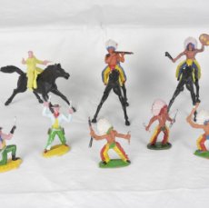 Figuras de Goma y PVC: SOTORRES 11 FIGURAS DEL OESTE