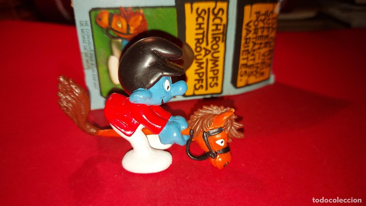 Figuras de goma y PVC: PITUFO- EN CAJA - NUEVO - Foto 1