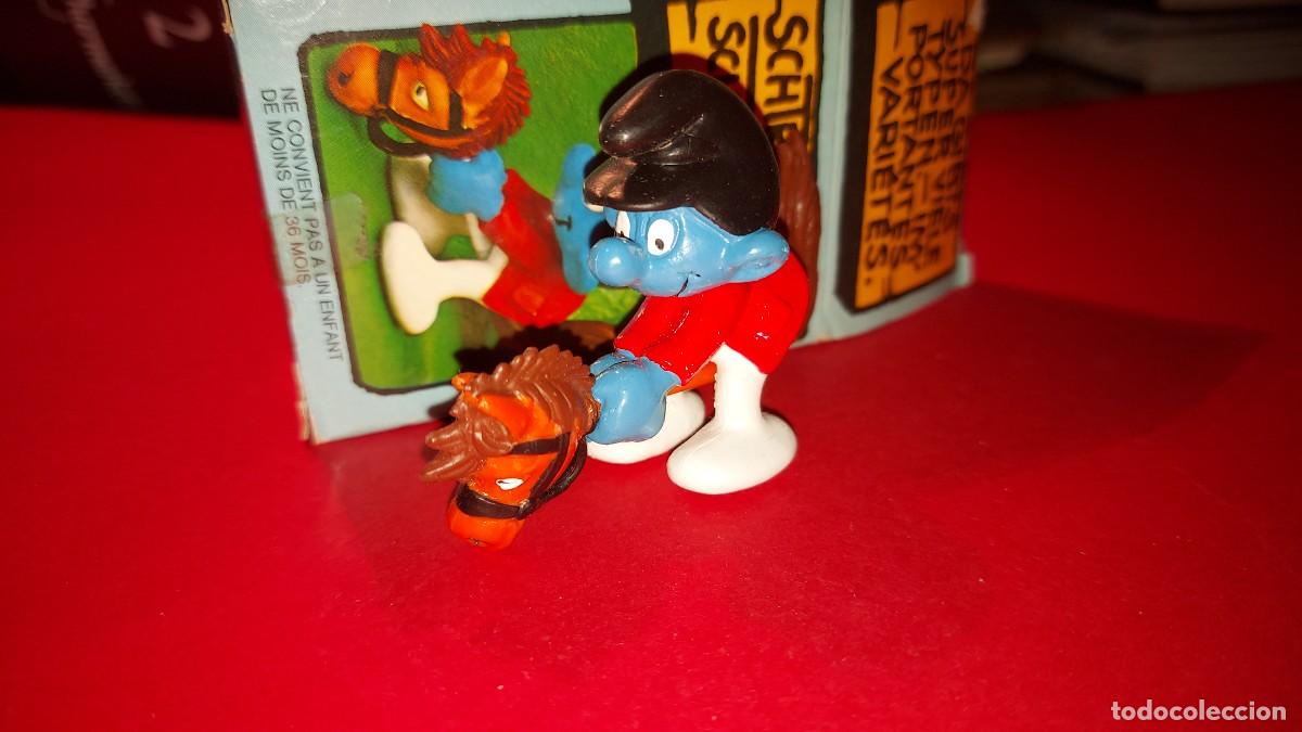 Figuras de goma y PVC: PITUFO- EN CAJA - NUEVO - Foto 2