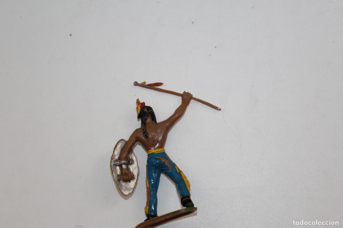 Figuras de goma y PVC: FIGURA INDIO PLASTICO PINTADO COMANSI - Foto 2