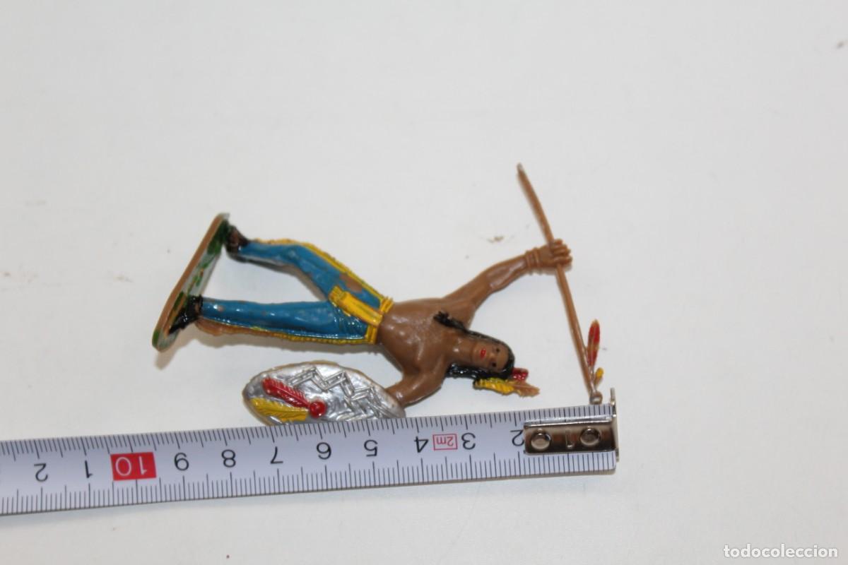 Figuras de goma y PVC: FIGURA INDIO PLASTICO PINTADO COMANSI - Foto 3