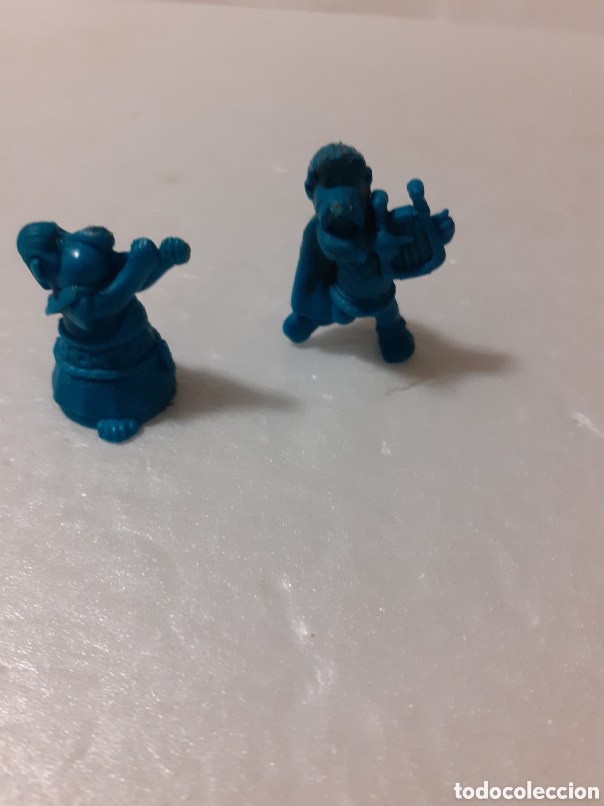Figuras de goma y PVC: DUNKIN FIGURAS AXTERIX Y OBELIX - Foto 1