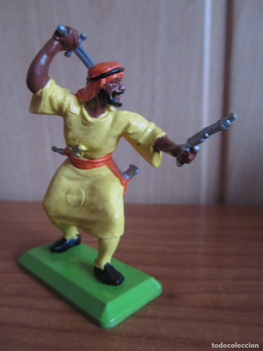 Figuras de goma y PVC: BRITAINS: LOTE 2 FIGURAS ARABES - Foto 4