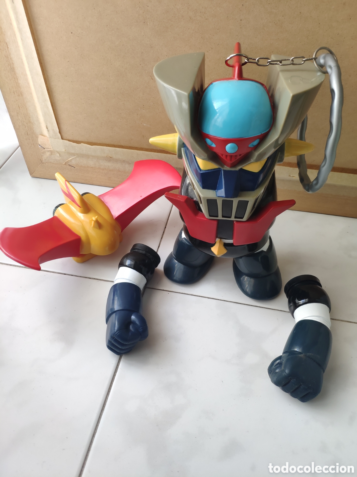 Figuras de goma y PVC: Mazinger cabez&oacute;n 28cm - Foto 3