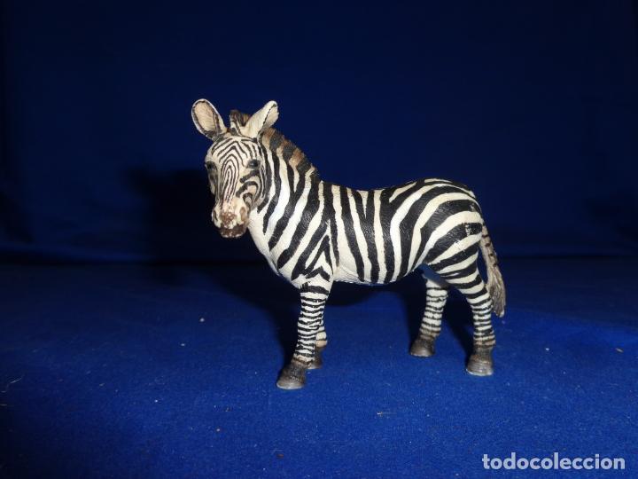 Figuras de goma y PVC: SCHLEICH - ZEBRA - Foto 1
