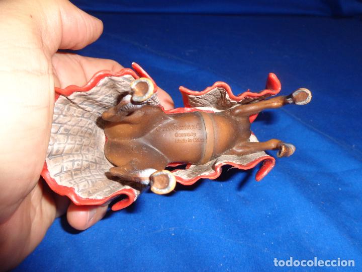Figuras de goma y PVC: SCHLEICH - CABALLO MEDIEVAL - Foto 2