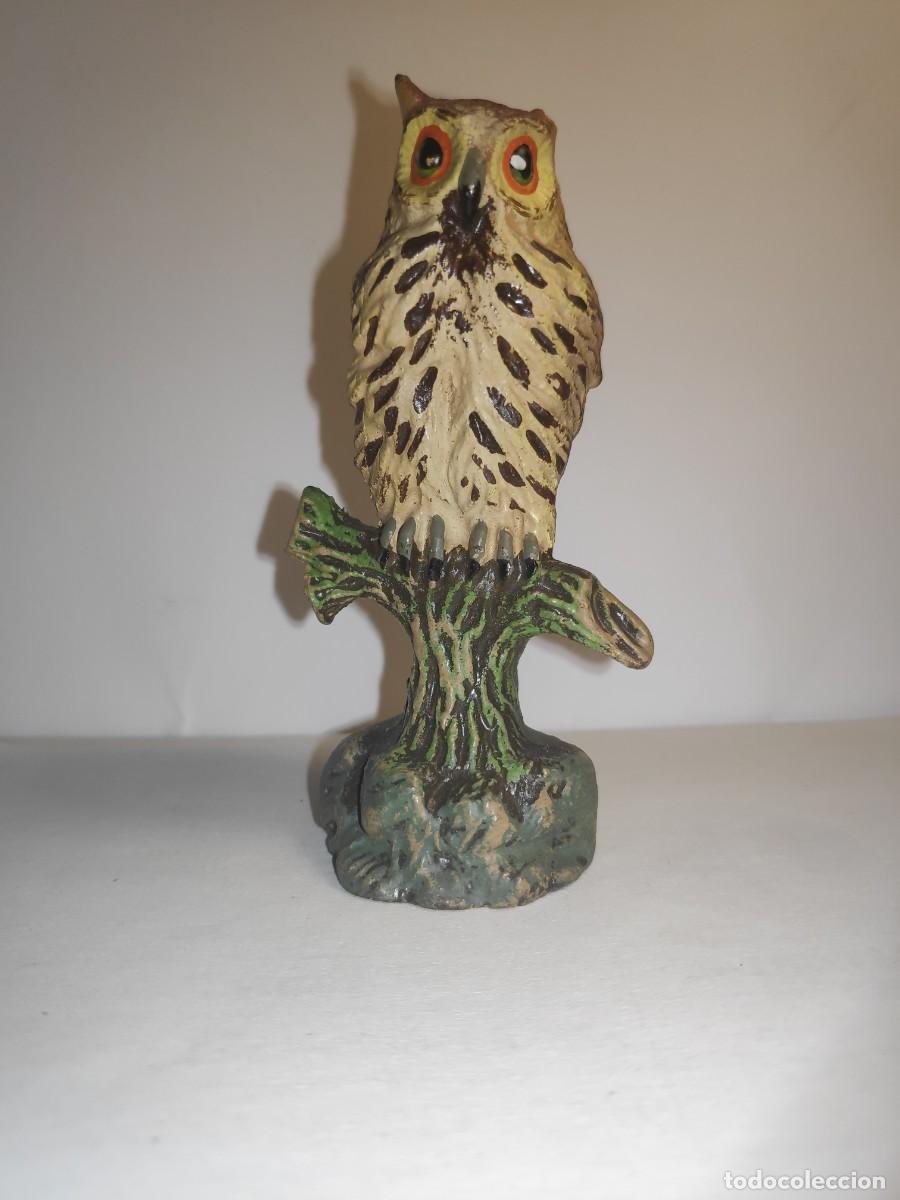 Figuras de Goma y PVC: Figura de buho Lineol 1930