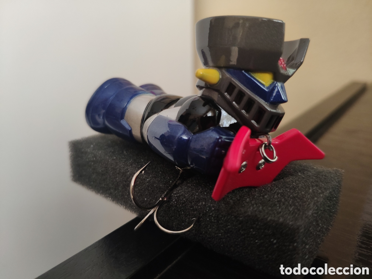Figuras de goma y PVC: Anzuelo de pesca Mazinger - Foto 2