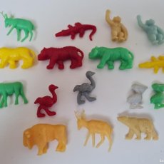 Figuras de Goma y PVC: 3. LOTE DE 16 ANIMALES DUNKIN FIGURAS FIGURES PREMIUM PANRICO. Lote 372230796