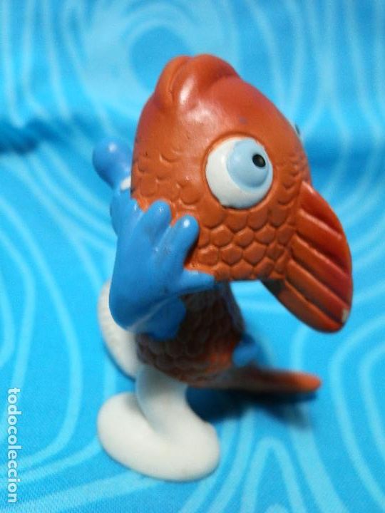Figuras de goma y PVC: PITUFO PEZ SCHLEICH - Foto 5