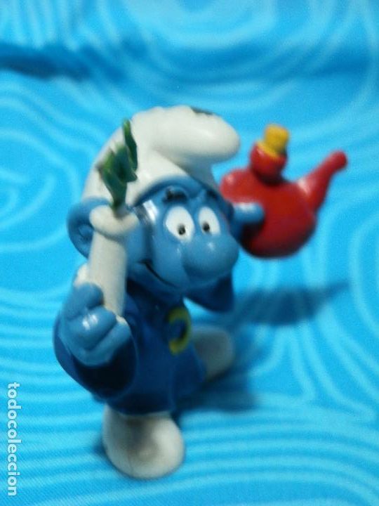 Figuras de goma y PVC: PITUFO ALQUIMISTA PEYO BULLY - Foto 4