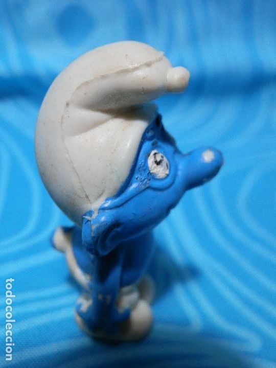 Figuras de goma y PVC: PITUFO CON GAFAS Y LIBRO, SIN MARCA - Foto 4