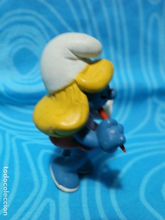 Figuras de goma y PVC: PITUFINA CON LIBRETA Y LAPIZ - Foto 4