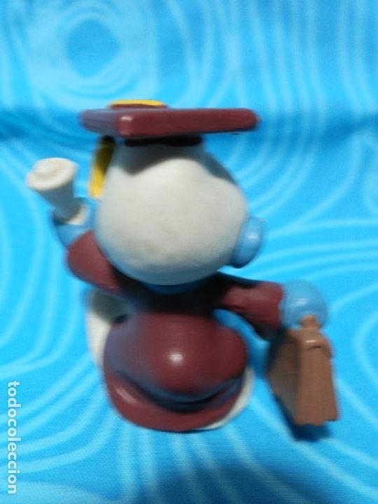 Figuras de goma y PVC: PITUFO GRADUADO PEYO 1981 - Foto 2
