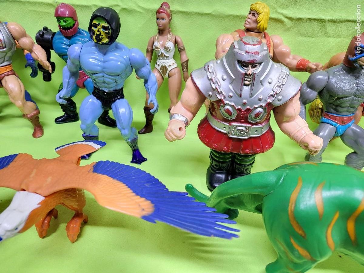 Figuras de goma y PVC: LOTE MASTERS DEL UNIVERSO, HE-MAN - Foto 3