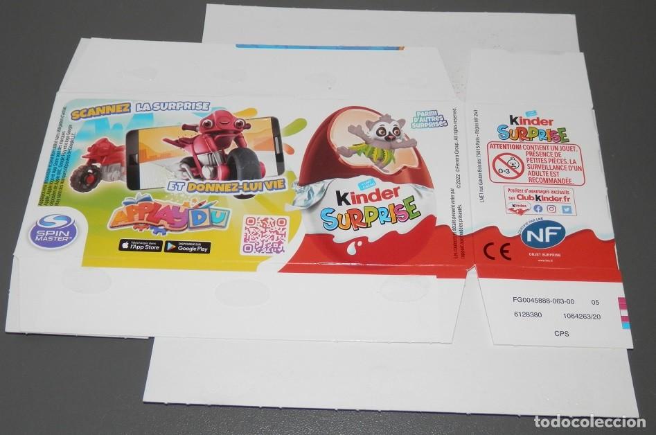 Figuras de goma Kinder: UN PACK VACIO -FRANCIA - Foto 2