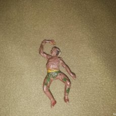 Figuras de Goma y PVC: INDIO PARA CABALLO, CON ANTORCHA. TEIXIDÓ. Lote 376819439