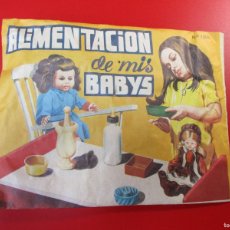 Figuras de Goma y PVC: MONTAPLEX NIÑAS - ALIMENTACION DE MIS BABYS