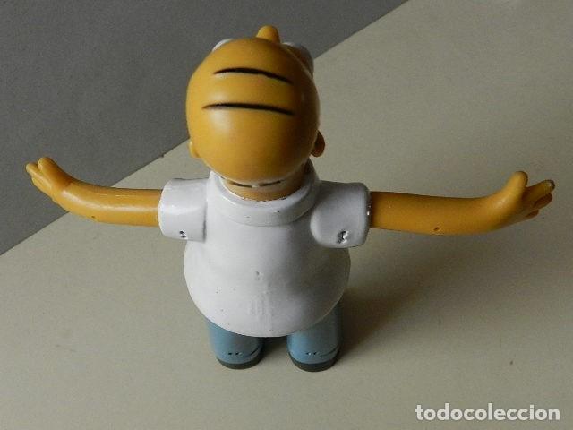 Figurine Simpson Omer Chausette - Année 1990 - Hauteur 8,5 Cm - Occasion - Parfaite Pour Collection