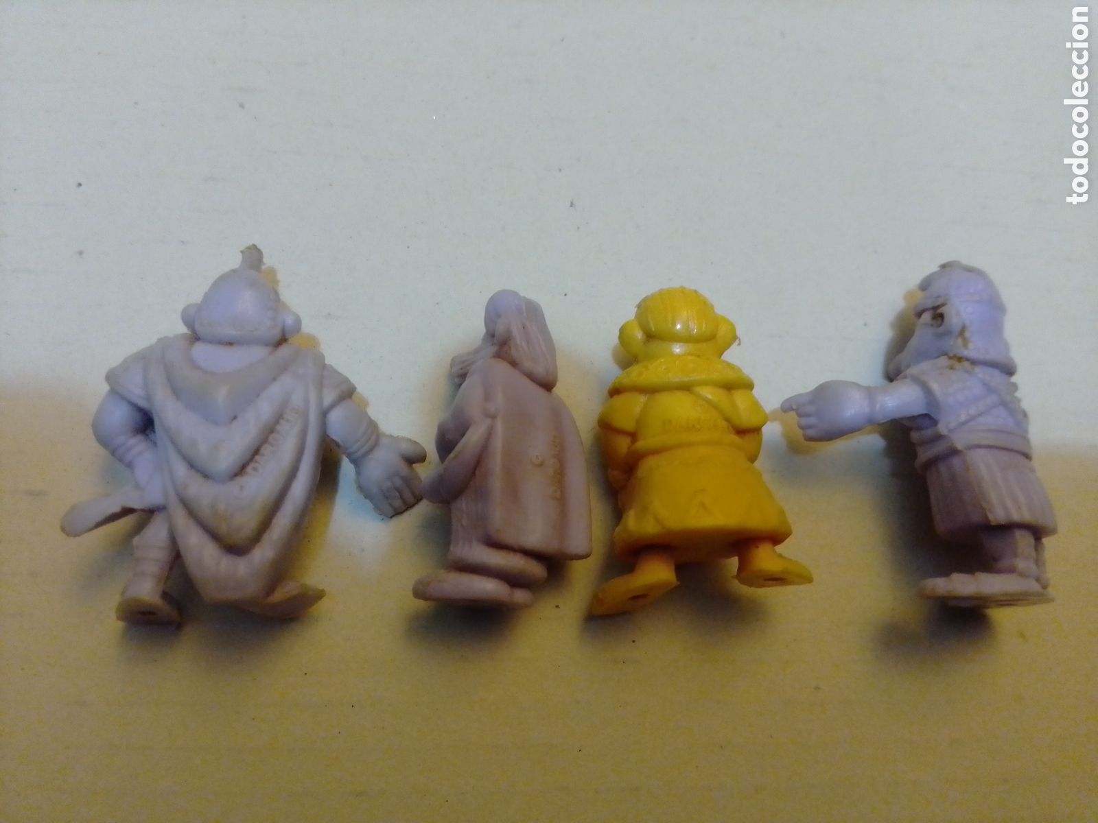 Figuras de goma y PVC: AST&Eacute;RIX. Cuatro figuras, de Dunkin. - Foto 2