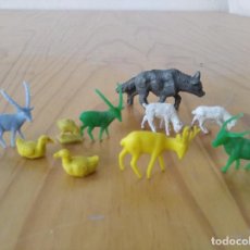 Figuras de Goma y PVC: LOTE FIGURAS ANIMALES DUNKIN Y SIMILARES.. Lote 379171044