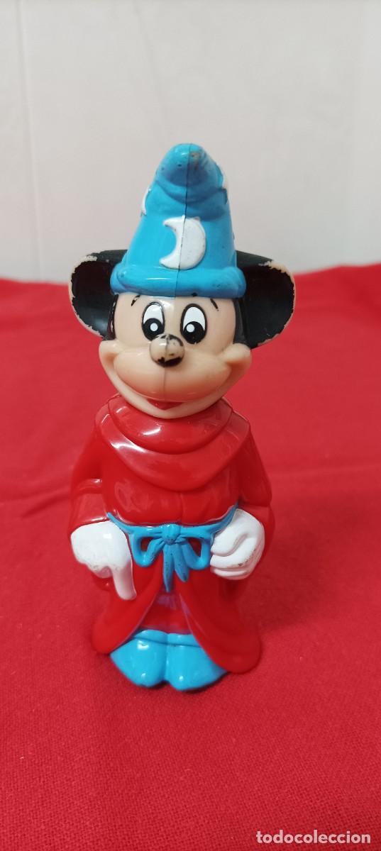 Figuras de goma y PVC: Lote 2 Mickey mouse y Minnie celuloide y pl&aacute;stico - Foto 3