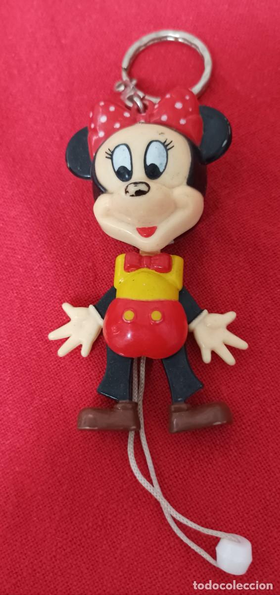 Figuras de goma y PVC: Lote 2 Mickey mouse y Minnie celuloide y pl&aacute;stico - Foto 4