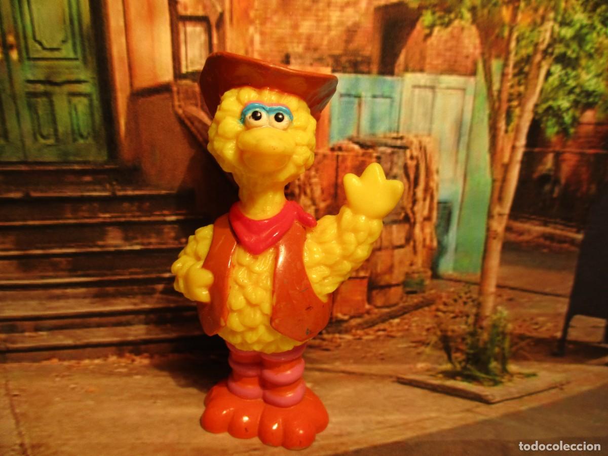 Figuras de Goma y PVC: BIG BIRD original figure. Sesame Street. Vintage. SIZE 8,5 CM. J83. GALLINA CAPONATA BARRIO SESAMO
