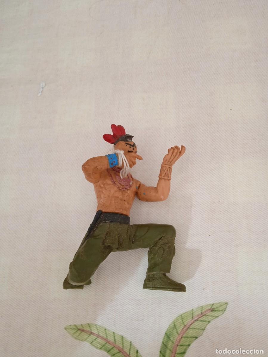 Figuras de goma y PVC: Bonito indio grande - Foto 1