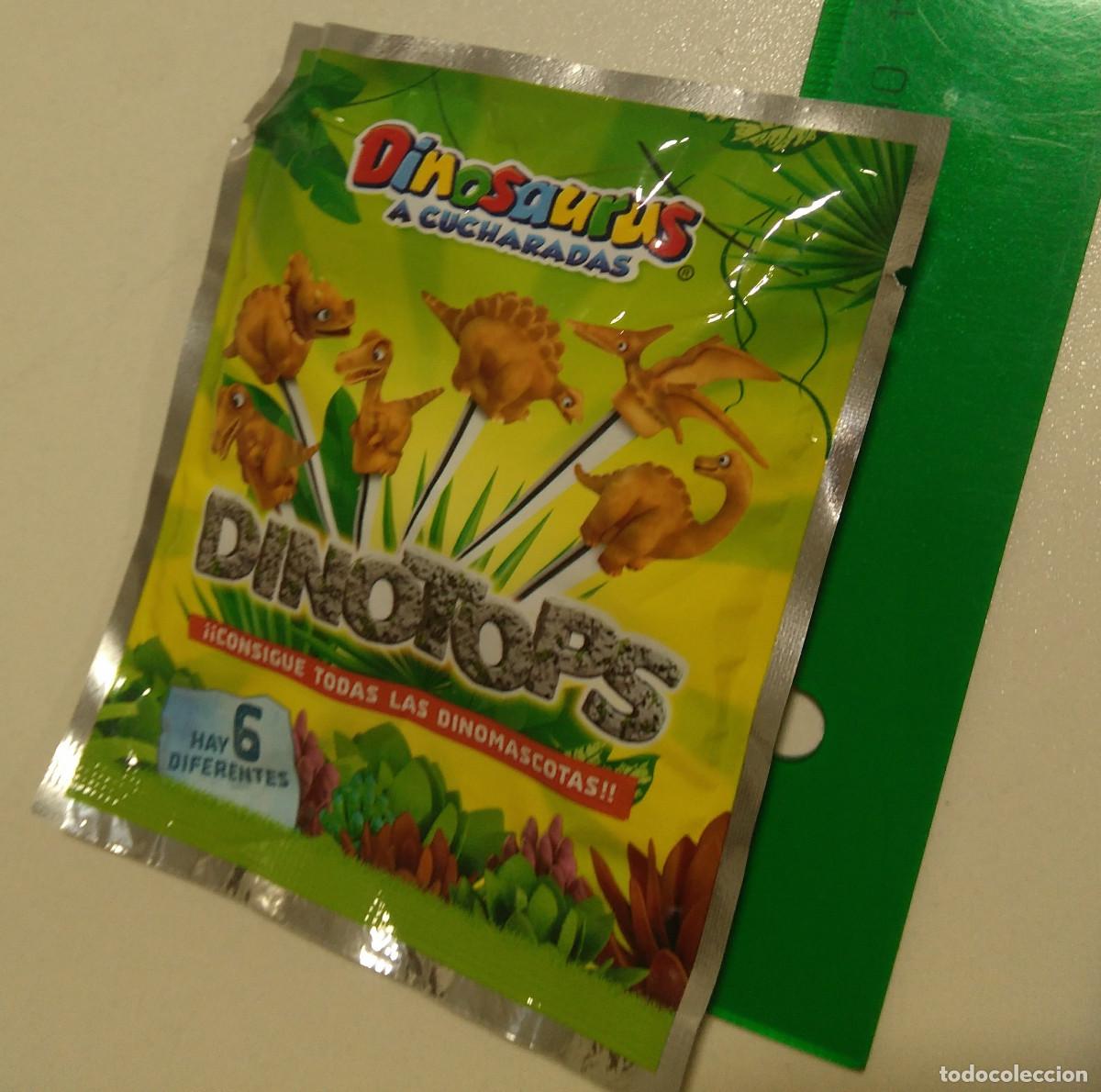 Figuras de Goma y PVC: dinosaurus lu dinosaurio mu&ntilde;eco DINOTOP dino top pvc goma cereales promocional mini figura mu&ntilde;eco