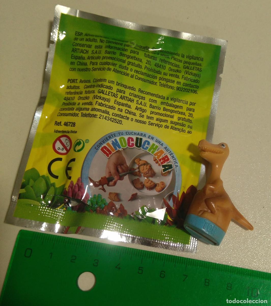 Figuras de Goma y PVC: dinosaurus lu dinosaurio mu&ntilde;eco DINOTOP dino top pvc goma cereales promocional mini figura mu&ntilde;eco