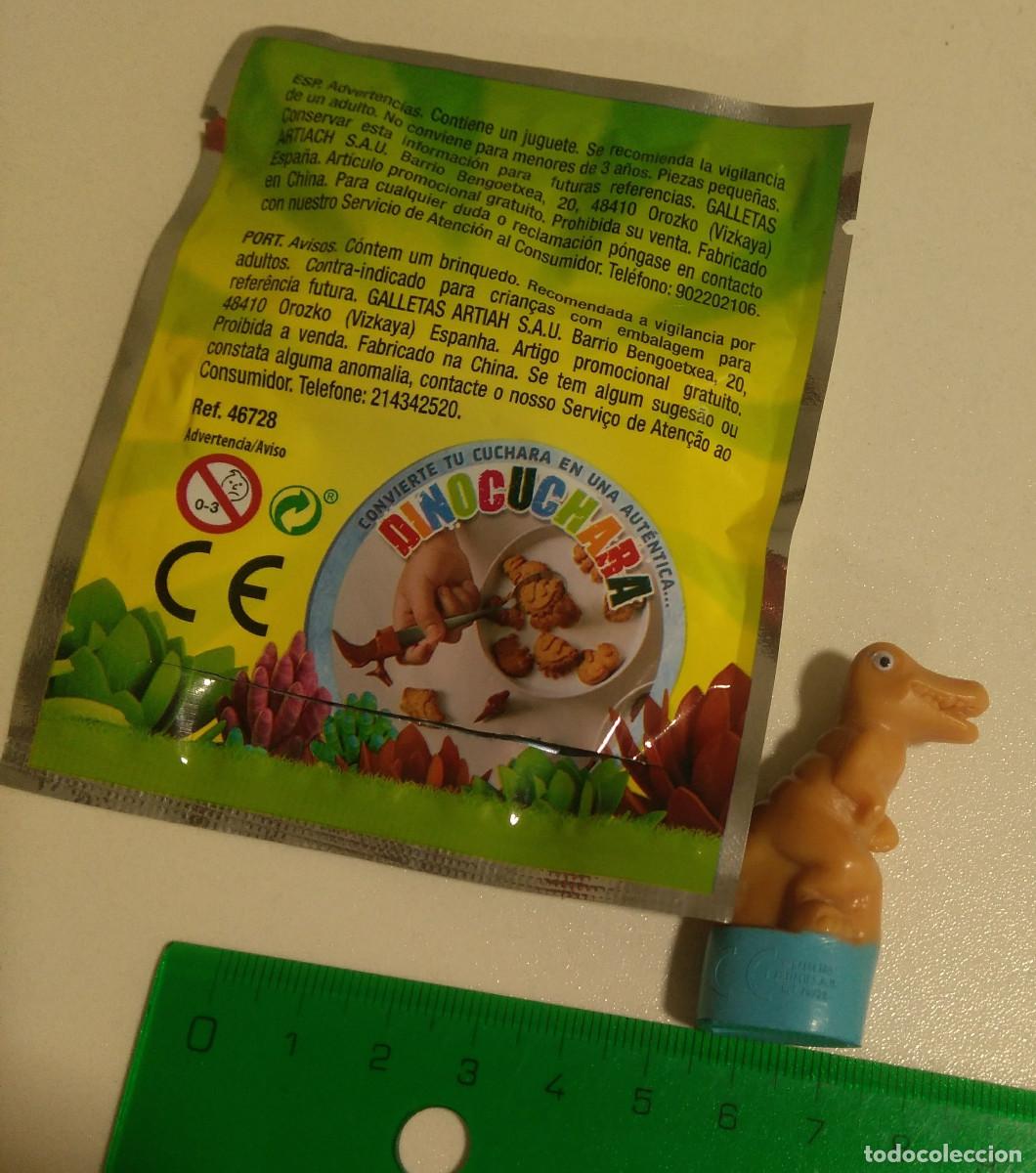 Figuras de Goma y PVC: dinosaurus lu dinosaurio mu&ntilde;eco DINOTOP dino top pvc goma cereales promocional mini figura mu&ntilde;eco