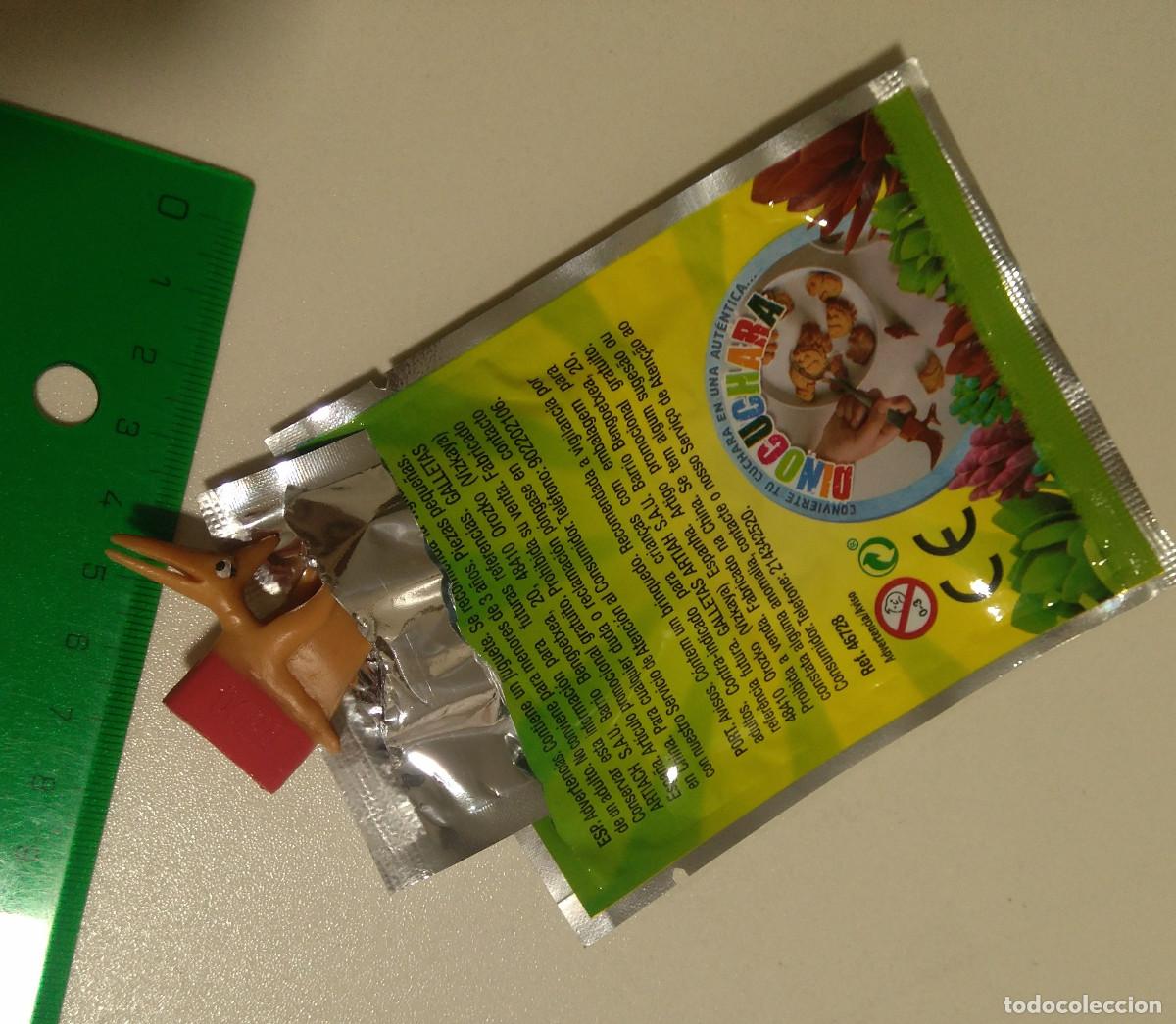 Figuras de Goma y PVC: dinosaurus lu dinosaurio mu&ntilde;eco DINOTOP dino top pvc goma cereales promocional mini figura mu&ntilde;eco