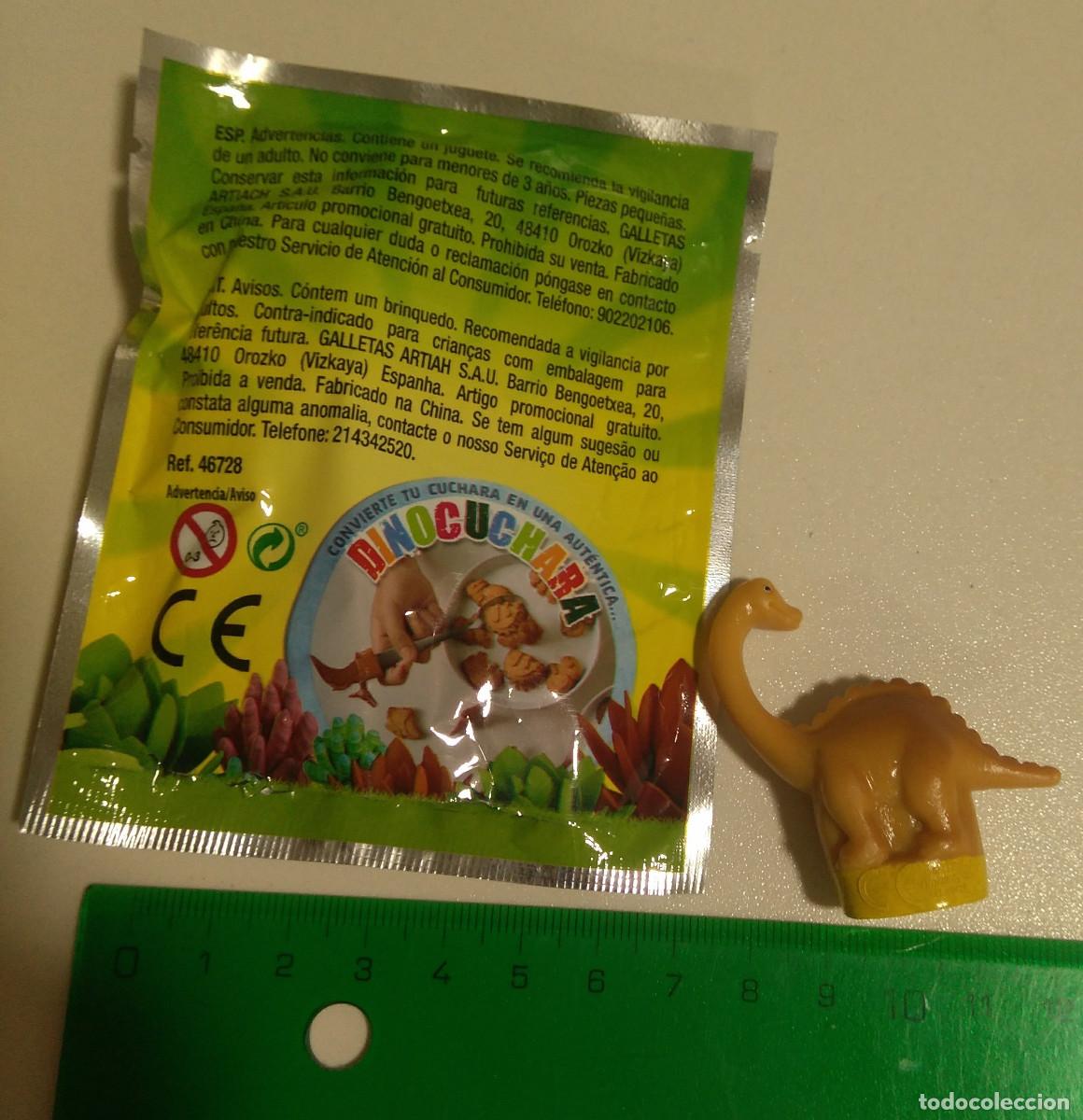 Figuras de Goma y PVC: dinosaurus lu dinosaurio mu&ntilde;eco DINOTOP dino top pvc goma cereales promocional mini figura mu&ntilde;eco