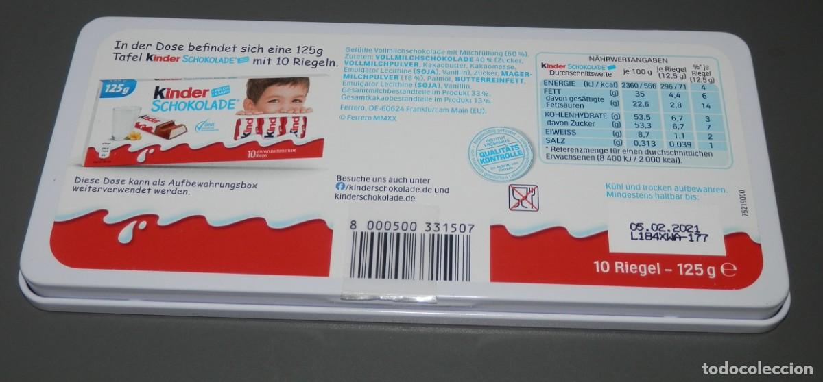 Figuras de goma Kinder: LATA KINDER SUPRISE - Foto 2