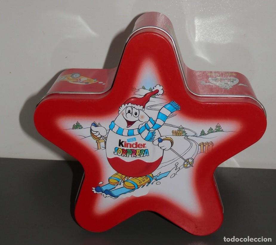 Figuras de goma Kinder: LATA KINDER SUPRISE - Foto 1