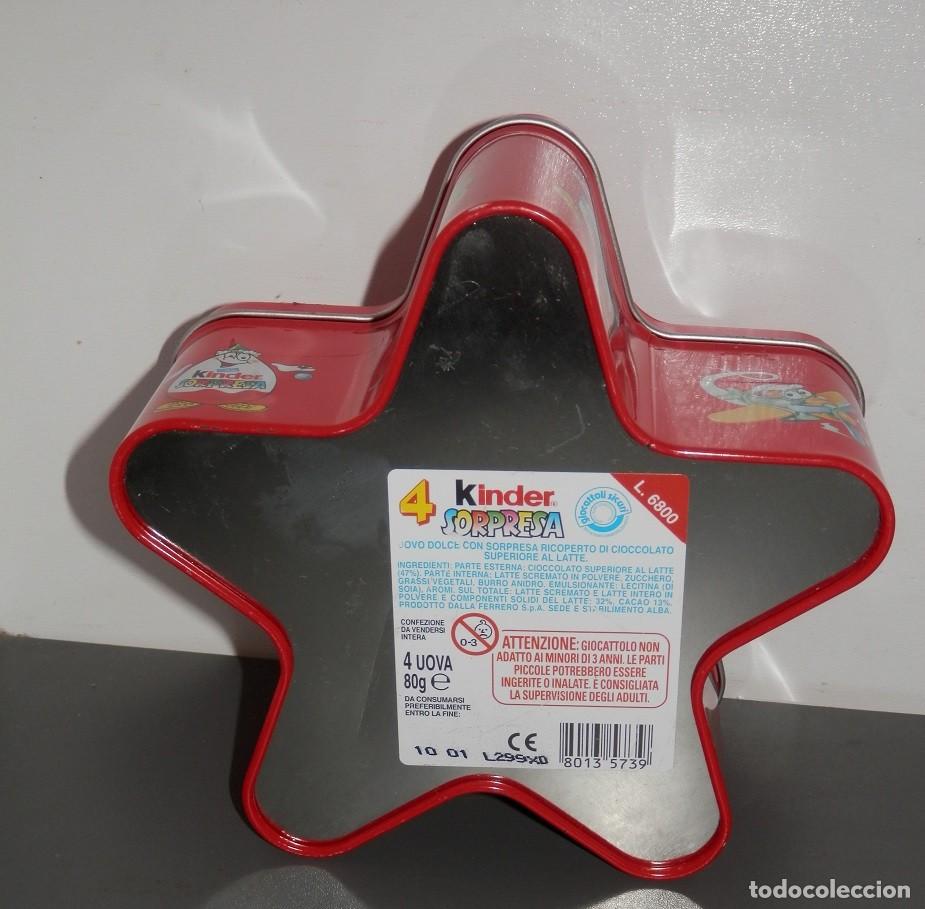 Figuras de goma Kinder: LATA KINDER SUPRISE - Foto 3